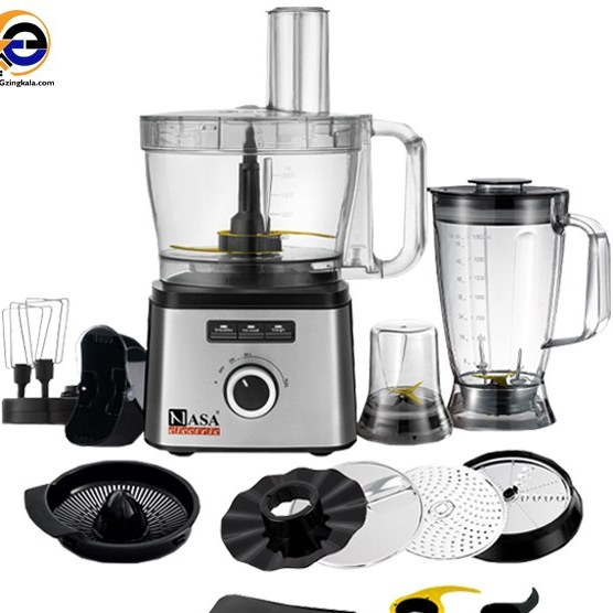 غذاساز ناسا الکتریک مدل NS627 ظرفیت ۳.۵ لیتر با بدنه استیل